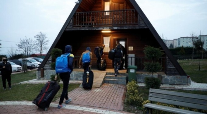 Ülkelerine dönemeyen Ukraynalı milli sporcular Bursa'da misafir ediliyor