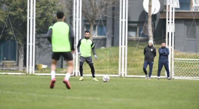 Bursaspor'da Eyüpspor maçı hazırlıkları tamamlandı