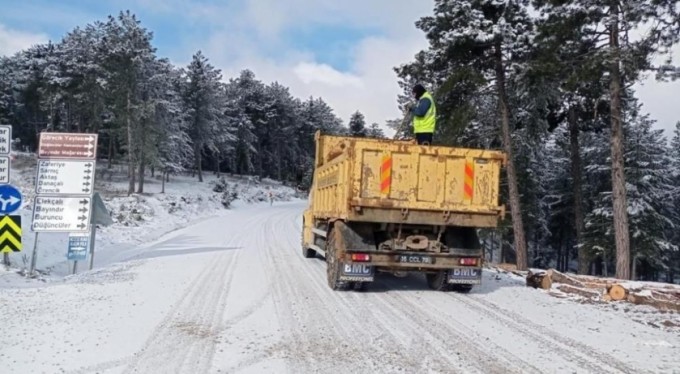 122 mahalle yolu ulaşıma açıldı