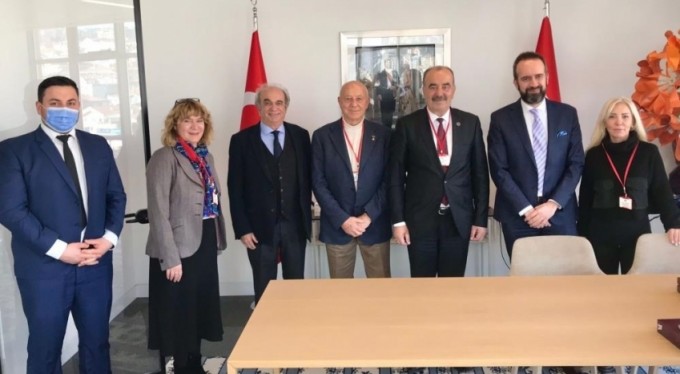 Başkan Türkyılmaz, Ankara'da büyükelçilerle bir araya geldi
