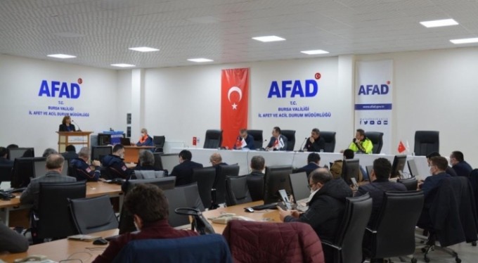 Bursa kar fırtınasına hazır