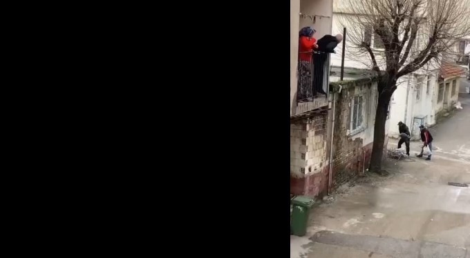 Bursa'da hırsızların rahat tavırları kameraya yansıdı