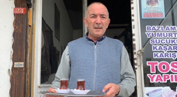 Bir zamanların belediye başkanı şimdinin çaycısı