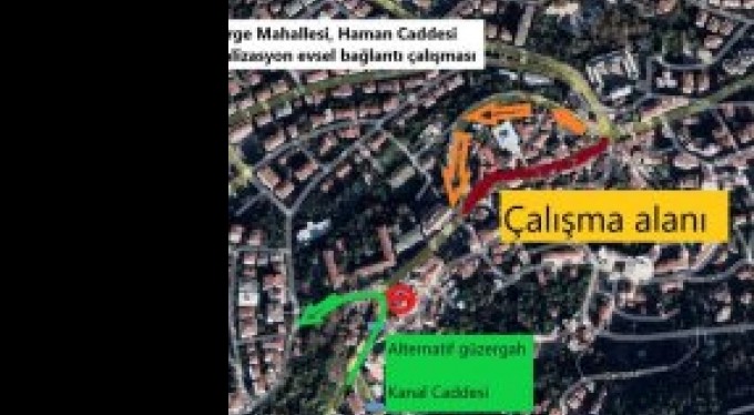 ÇEKİRGE'DE TRAFİK DÜZENLEMESİ