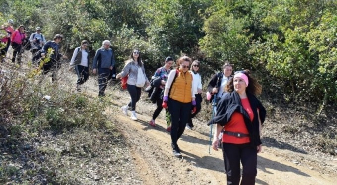 Nilüfer'de kalp sağlığı için yürüdüler