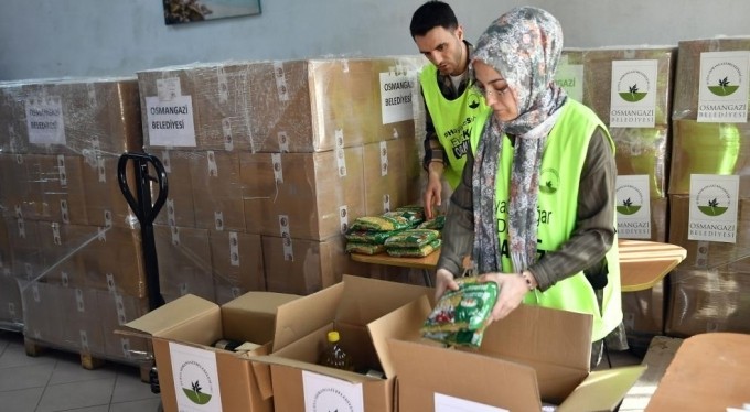 Osmangazi'de 75 bin kişilik iftar