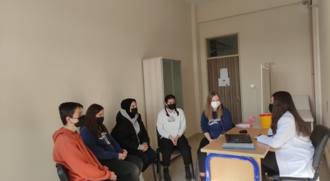 Öğrenciler sağlıklı yaşamı konuştular