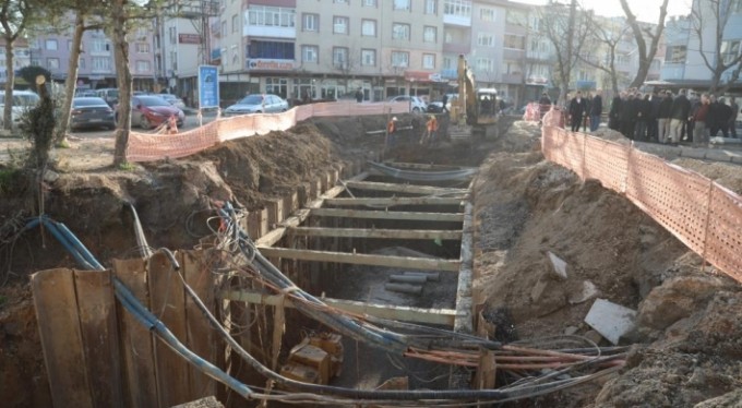 Mustafakemalpaşa'nın altyapısı güçleniyor