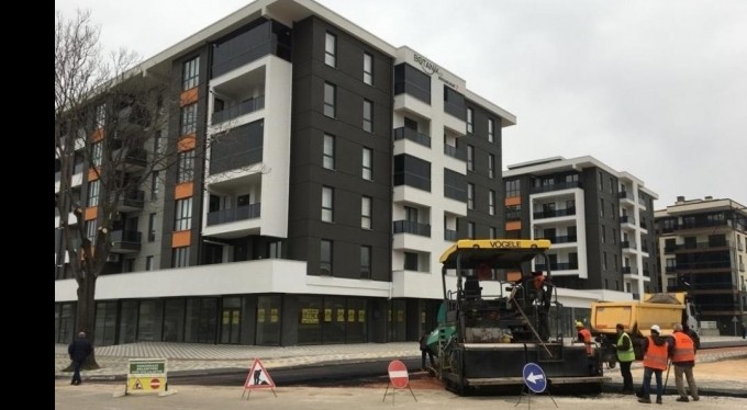 Osmangazi'de açılan yol ve kaldırımlarda çalışma tamamlandı