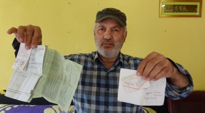 Tencere alana Bodrum'da arsa vaad edilmişti...27 yıldır elinde makbuzu bir umut bekliyor