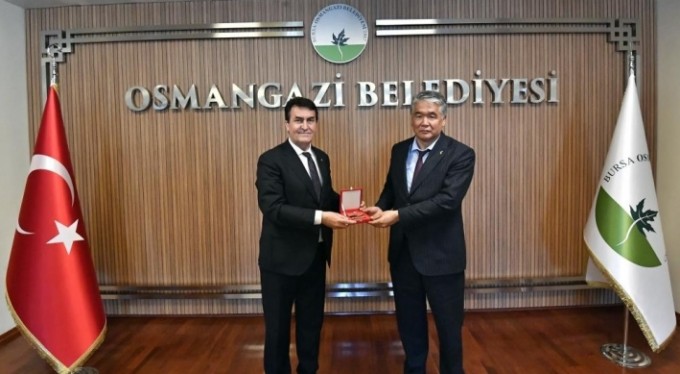 Genel Sekreter Raev ilk resmi ziyaretini Osmangazi'ye yaptı