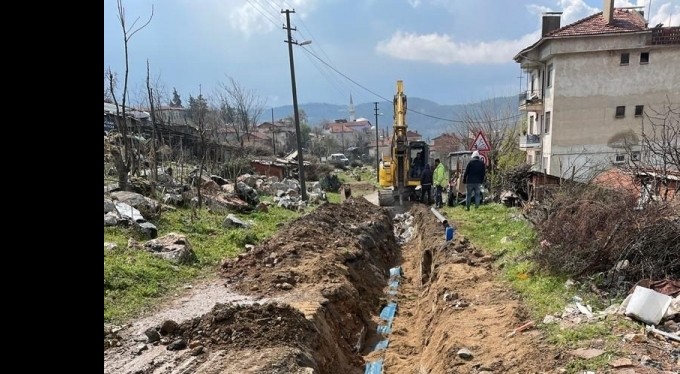 Orhaneli'nde altyapı rehabilitasyonu