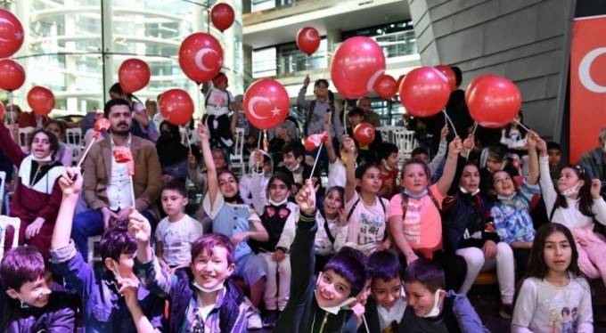 Fetih Müzesi çocuklarla şenlendi