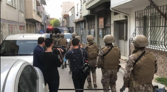 Bursa'da terör operasyonu