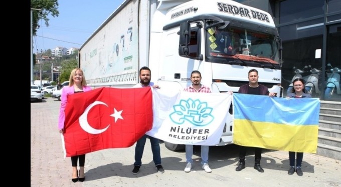 Nilüfer'den Ukrayna'ya yardım eli
