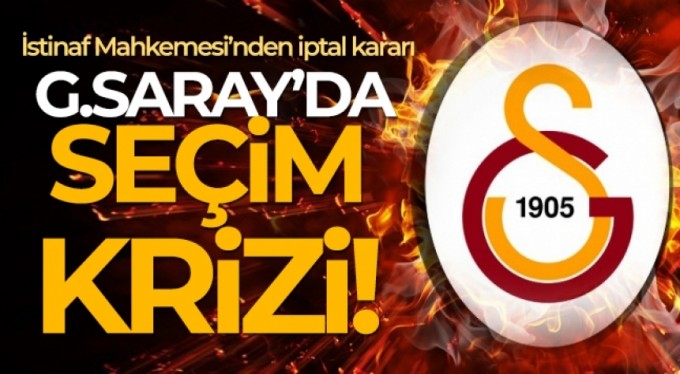 Galatasaray'da seçim iptal oldu!