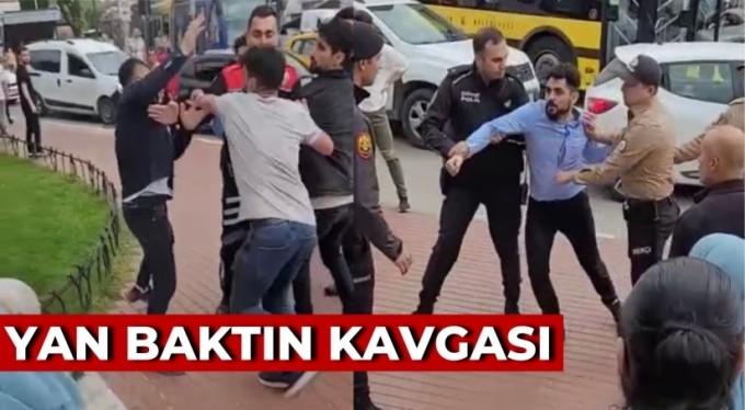 Bursa'da yan baktın kavgası
