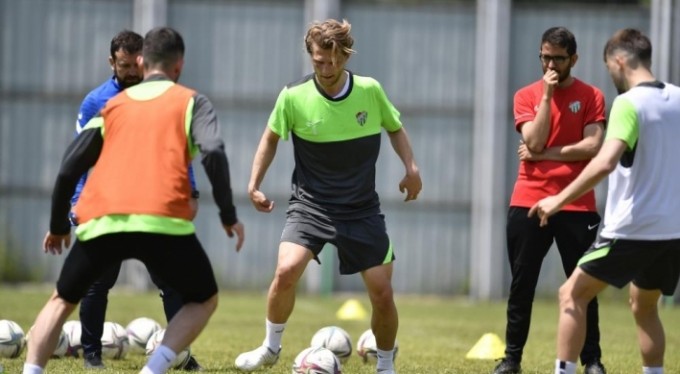 Bursaspor, Bandırmaspor maçı hazırlıklarına başladı