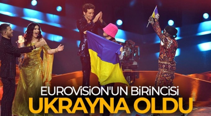 Eurovision'un birincisi Ukrayna oldu
