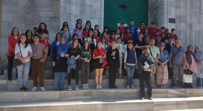 Slovakyalı öğrenciler Bursa'ya hayran kaldı