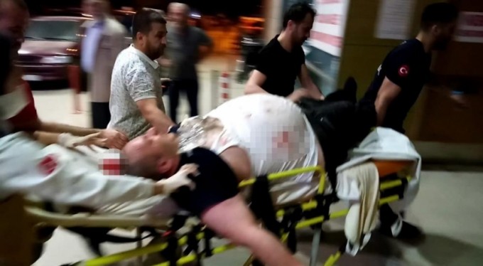 İş yerinde evlat katili oldu