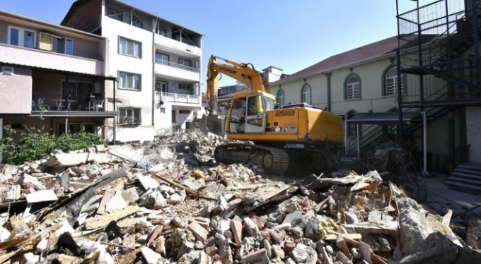 Adalet Camii'ne yeni hizmet binası