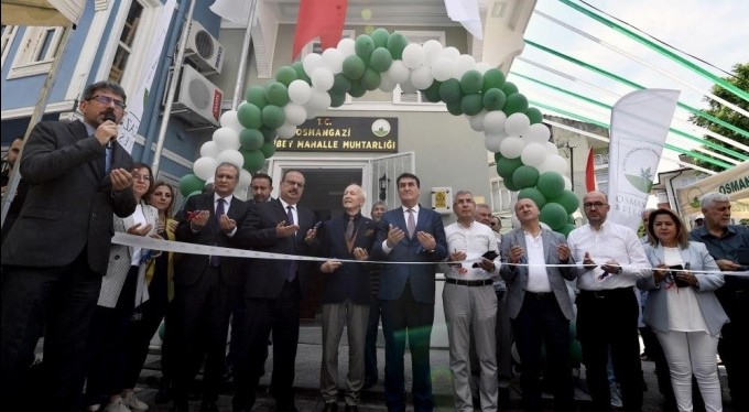 Osmangazi Yahşibey Mahallesi'nin tarihi dokusuna uygun muhtarlık