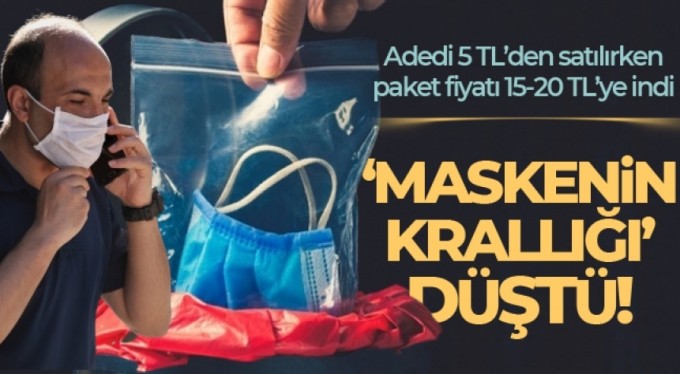 Maskenin krallığı düştü
