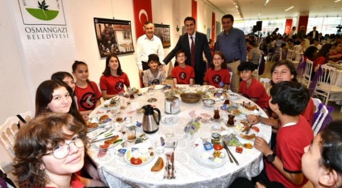 Osmangazi'nin şampiyonları bir arada