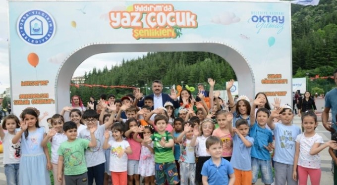 Yıldırım'da tatil eğlenceli başladı