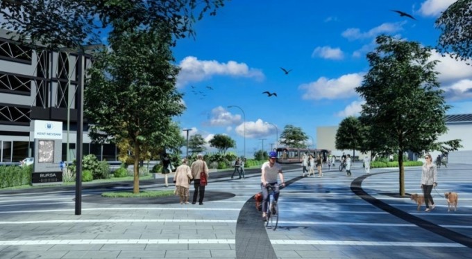 Kent meydanının çehresi değişiyor.