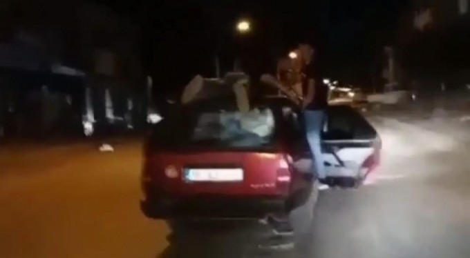 Araç üzerinde tehlikeli yolculuk