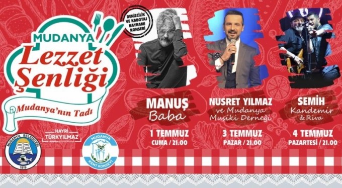 Mudanya Lezzet Şenliği başlıyor