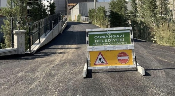 Osmangazi'den yoğun asfalt mesaisi