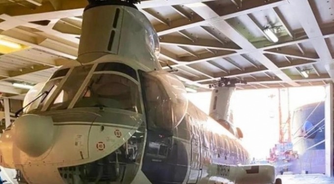 Yangın helikopterleri Gemlik'e geldi