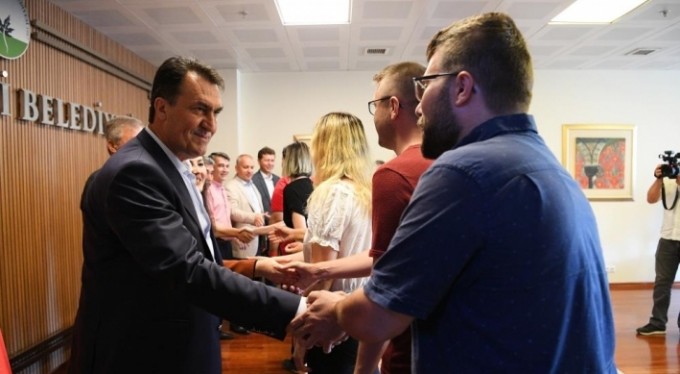 Osmangazi personeli bayramlaştı