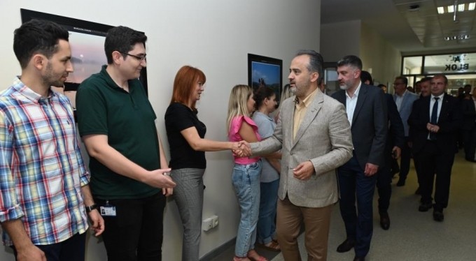 Büyükşehir ailesi bayramlaştı