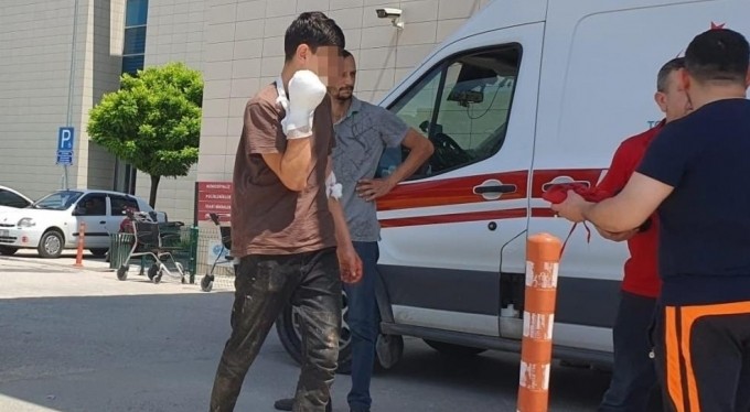 Elini kıyma makinesine kaptırdı