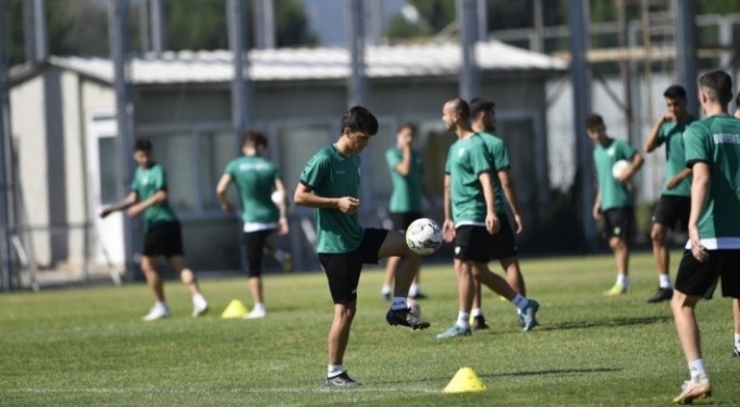 Bursaspor'da tempo artıyor