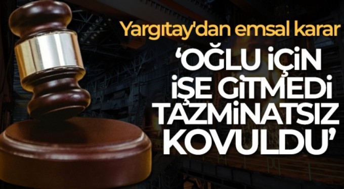 Yargıtay'dan flaş işten çıkarma kararı