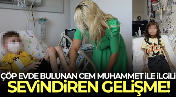 Bursa'da çöp evde bulunan Cem Muhammet ile ilgili sevindiren gelişme