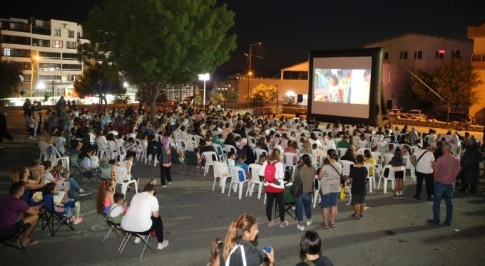 Nilüfer'de 'Çocuklara Yaz Sineması' başladı