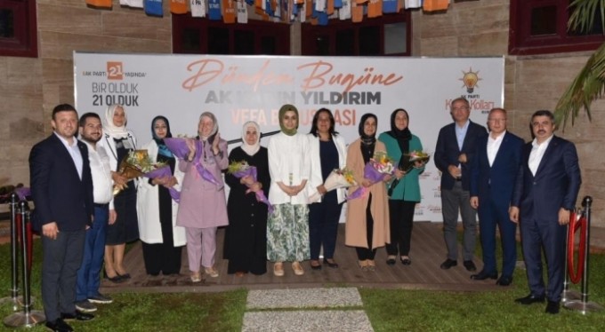 Yıldırımlı AK kadınlar biraraya geldi