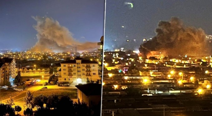 Bursa'da korkutan fabrika yangını! Dumanlar gökyüzünü kapladı