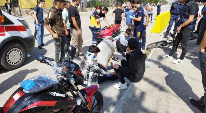 Bursa'da lise öğrencileri okul yolunda ölümden döndü!