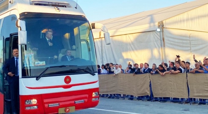 Cumhurbaşkanı Erdoğan Bursa'ya geldi