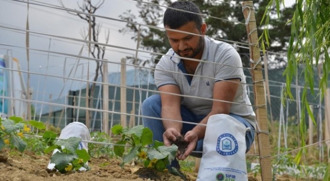 Yıldırım'da atıklar çöp yerine gübreye dönüşüyor