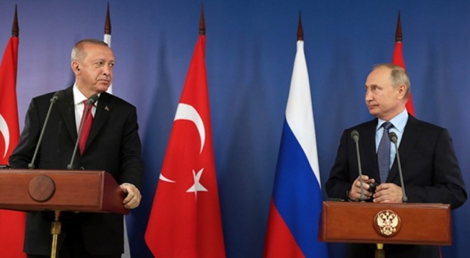 Cumhurbaşkanı Erdoğan ile Putin görüşmesi sona erdi