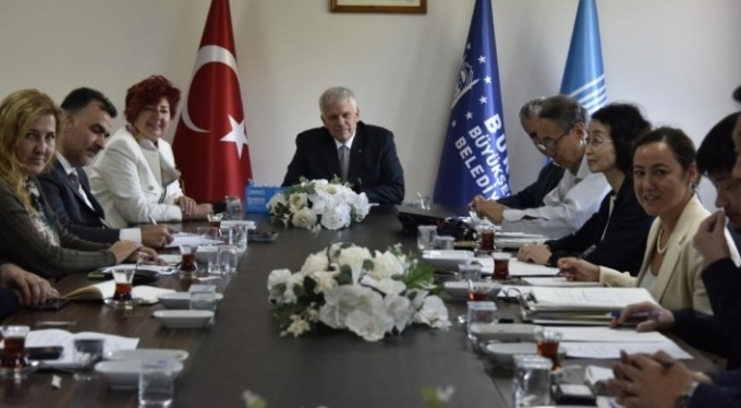 Japonlar Bursa'daki 15 milyonluk yatırımı inceledi