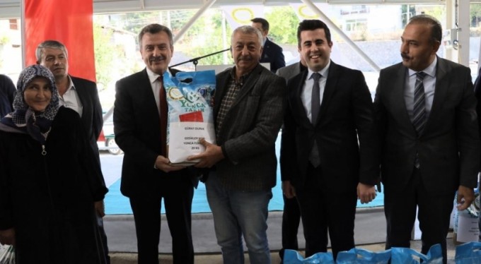 Bursa Büyükşehir'den üreticiye 'tohum' desteği